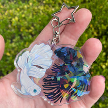 Load image into Gallery viewer, Lovesick fish Keychain
