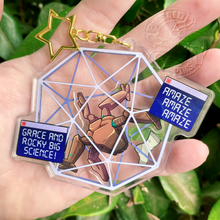 Load image into Gallery viewer, Rocky Ball Shaker Keychain
