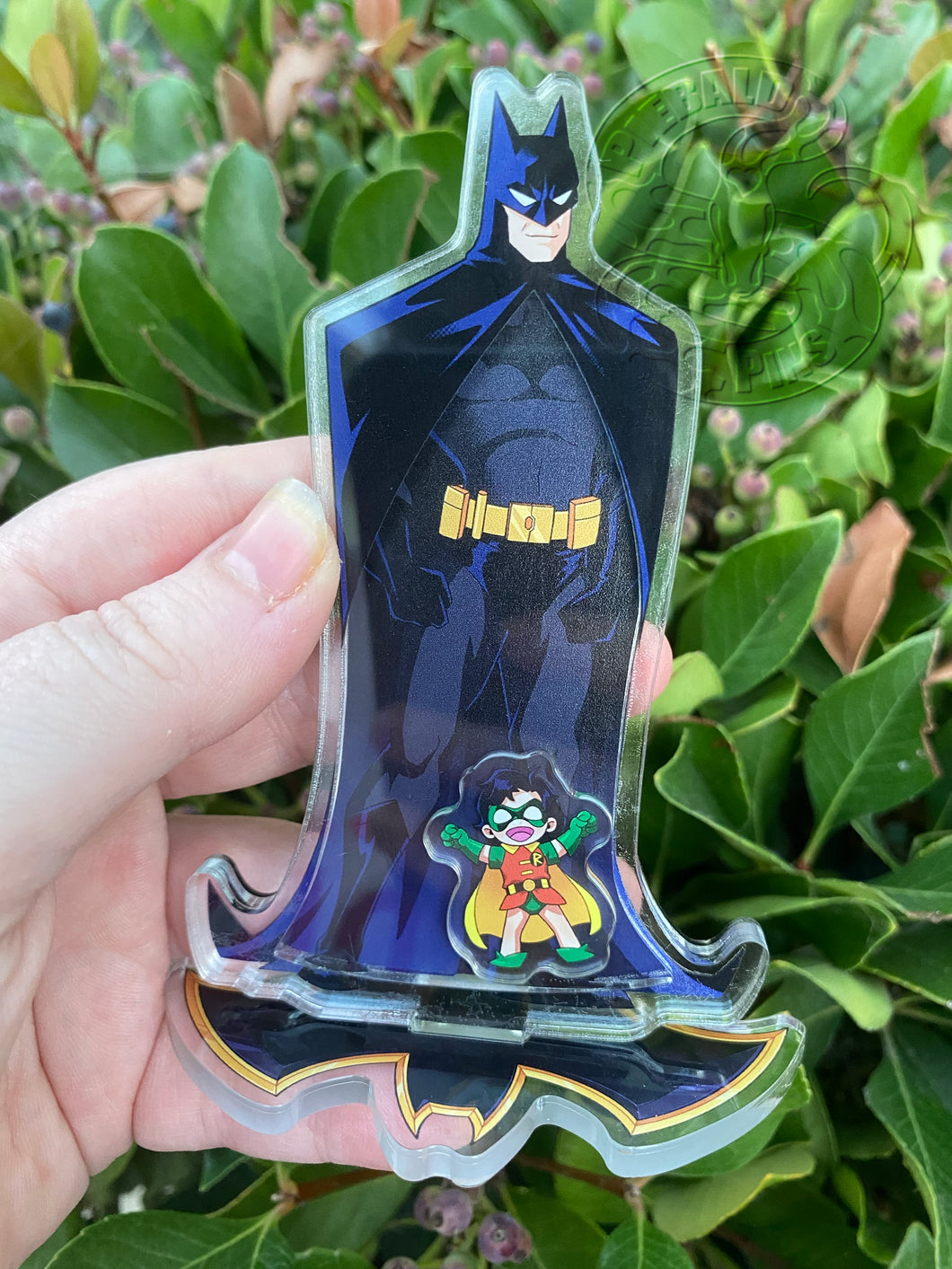 Secret Sidekick Shaker Standee