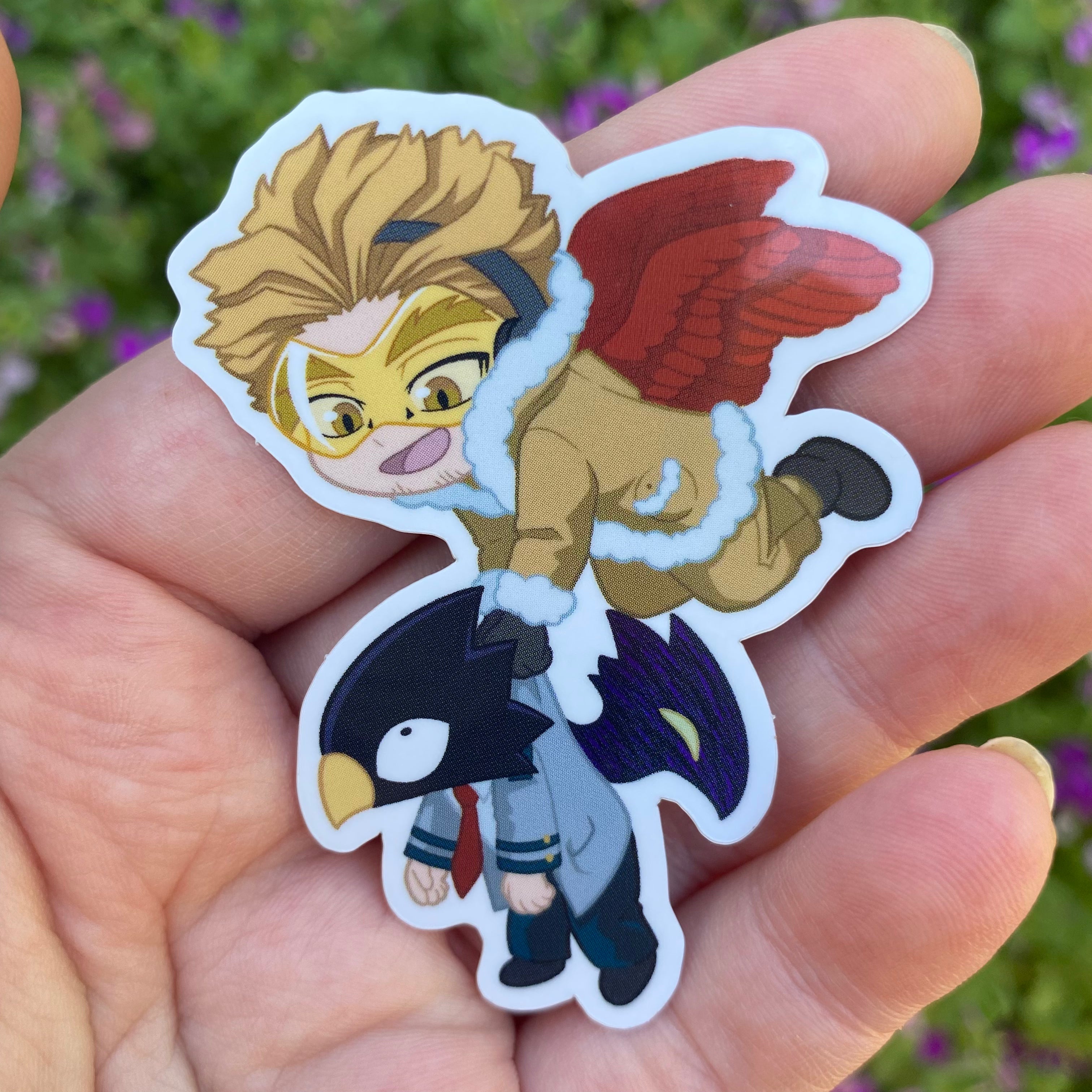 Free flying Holographic Sticker – PiebaldPins